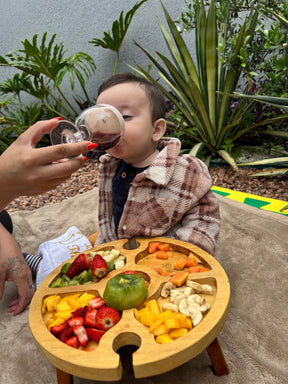 Petisqueira para Criança + Taça Mamadeira GRÁTIS