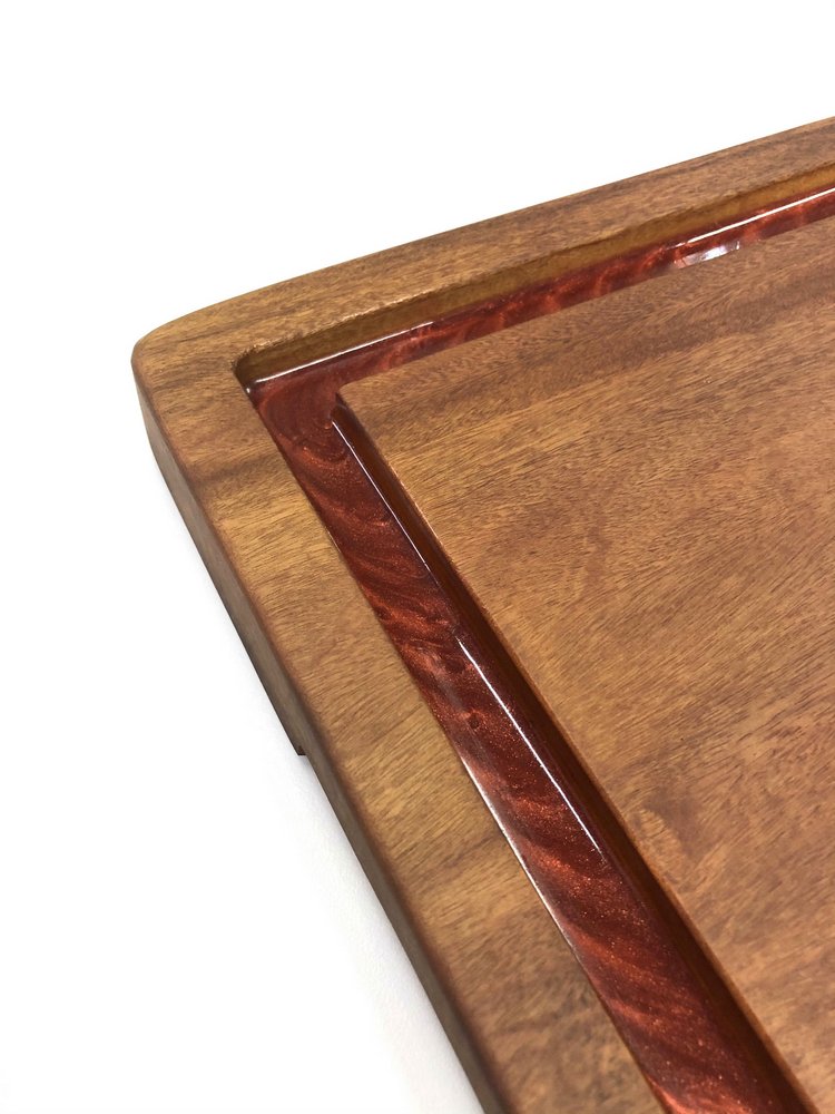 Tábua de Churrasco Premium - Acabamento em Resina